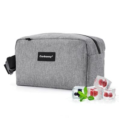 Cerbonny Kleine Kühltasche, gefrierbar, isoliert, auslaufsicher, PVC-frei