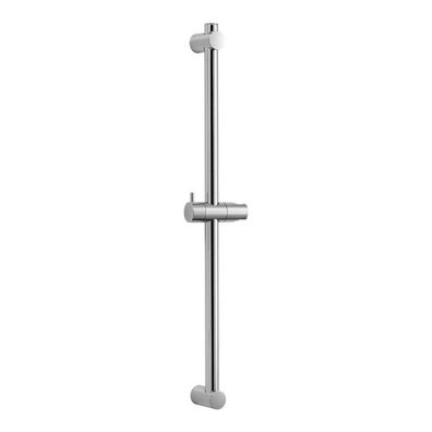 OFFO Duschstange 70cm Edelstahl, verstellbar 38-66cm, mit Handbrausenhalterung