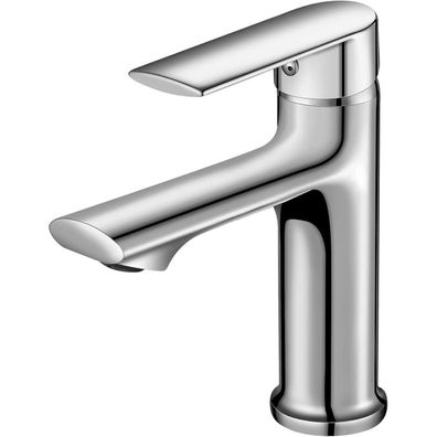 Cobbe Waschtischarmatur für Badezimmer, Wassersparen, Chrom, für Kalt- und