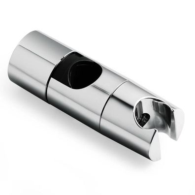 OFFO Verstellbare Handbrause Halterung für Duschstange 19-25 mm, Glänzend Chrom