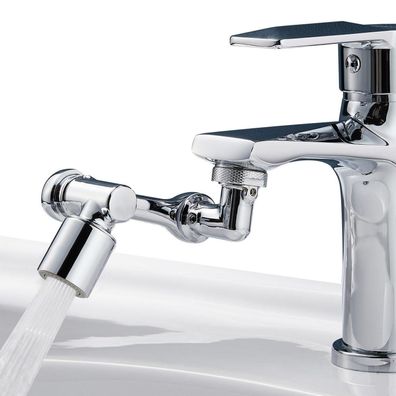 HAPPUP 1080 Grad drehbarer Wasserhahn Aufsatz Verlängerung, Multifunktionaler