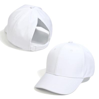 YAMEE Kinder Baseballkappe mit Pferdeschwanz-Schlitz, atmungsaktiv, UV-Schutz