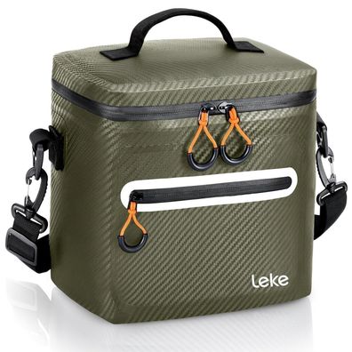 Lekesky Isolierte Kühltasche 12L - Tragbar, Wasserdicht & Auslaufsicher für