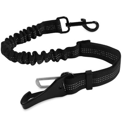 Redamancy Hunde-Autosicherheitsgurt, 70cm verstellbar, mit elastischer