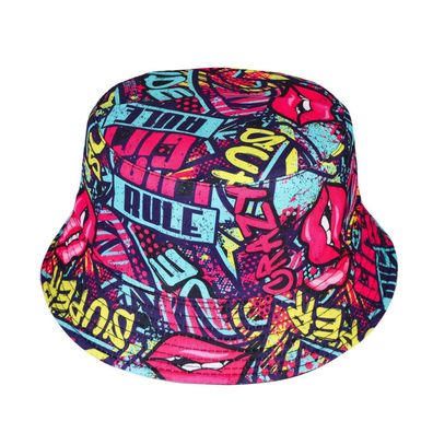 JJDreams 80er Bucket Hut Unisex Fischerhut Retrol Hut Modischer Sommerhut