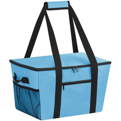 DSDCDJ Coolerbag Kühltasche Large, faltbar, mit Hartboden, ideal für Picknick