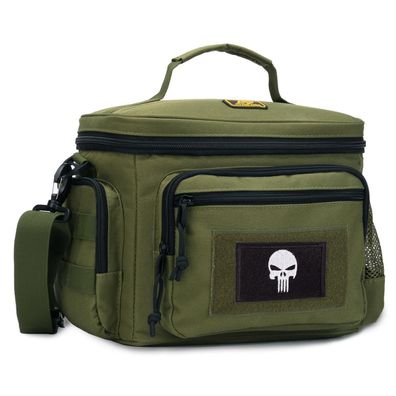 Taktische Lunchbox mit MOLLE-System, isoliert und auslaufsicher, für Herren und