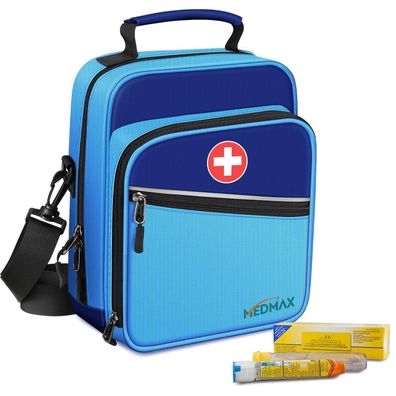 MEDMAX Medikamenten-Tragetasche, Isolierte Kühltasche für Insulin, EpiPen