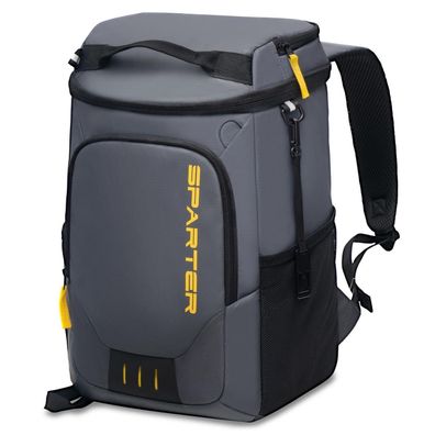 Sparter Rucksack-Kühler, isoliert, auslaufsicher, 33 Dosen, wasserdicht