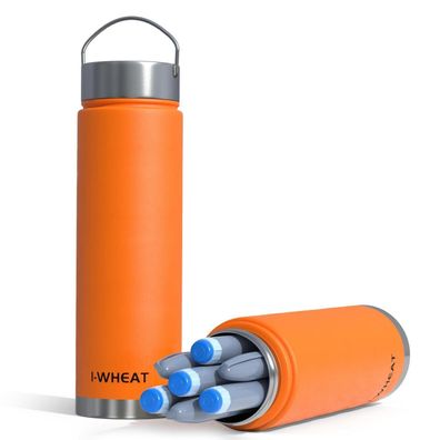 1-WHEAT Insulin Kühltasche für 7 Pens, Medikamenten Kühlbox für Reisen