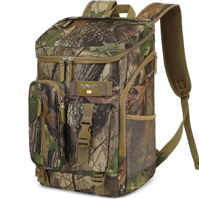 TUGUAN Kühlrucksack 30L Tarnung - Isolierte Kühltasche für Camping, Wandern