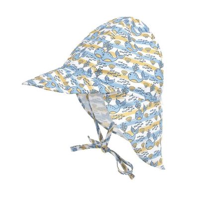 YAMEE Baby Sonnenhut mit Nackenschutz, Fischerhut für Kinder mit UV-Schutz