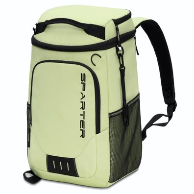 Sparter Rucksack-Kühler, isoliert, auslaufsicher, 33 Dosen, wasserdicht