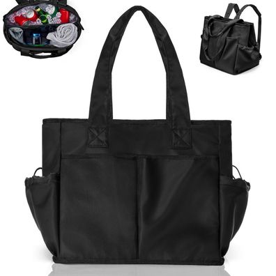 Odoland Kühltasche 26L, 2in1 Rucksack/Umhängetasche, auslaufsicher, 12h