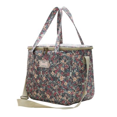 Nanxson Isolierte Lunchtasche, wiederverwendbare Kühltasche mit Blumenmuster