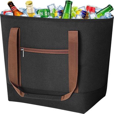 Faltbare Kühltasche 50l mit wasserdichter Isolierung - Große, auslaufsichere