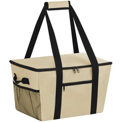 DSDCDJ Coolerbag Kühltasche Large, faltbar mit Hartboden, ideal für Picknick