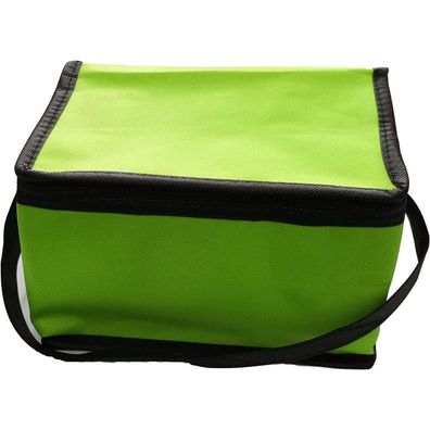 Shentian Kleine Kühltasche, Blau/Grün, Ideal für Bier und Getränke, 20x14x13cm