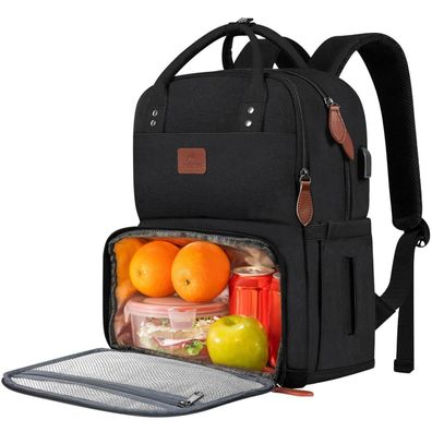 MATEIN Laptop Rucksack mit isoliertem Kühlfach, USB Ladeanschluss, wasserdicht