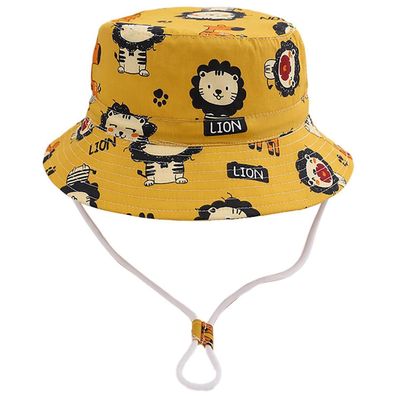 Malaxlx Baby Kinder Sonnenhut Fischerhut Sommerhut UV Schutz Bucket Hat für