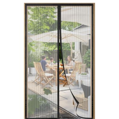 Sailimay Fliegengitter Tür 95x215 cm Magnet Insektenschutz Balkontür Ohne