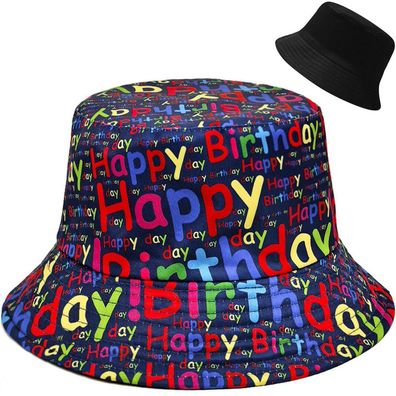 Malaxlx Damen Fischerhut Bucket Hat - Reversibel, Faltbar, Perfektes Geschenk