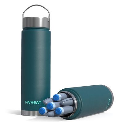 1-WHEAT Insulin-Kühltasche für 7 Pens, Medikamenten Kühlbox für Reisen