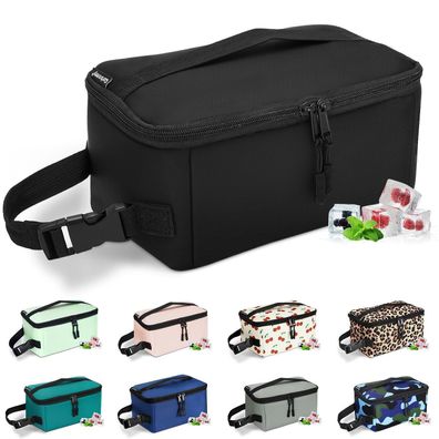 Cerbonny Kleine Kühltasche, gefrierbare Snack-Tasche mit Schnallengriff für