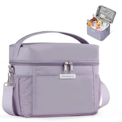 Homespon Kühltasche 8.5L/15L, faltbare Lunchtasche isoliert für Picknick, Büro