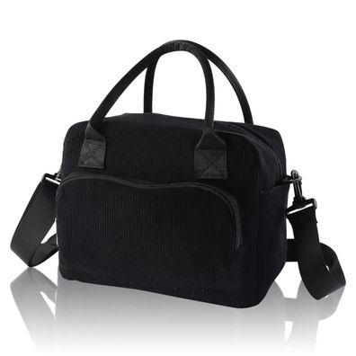 FYting Kühltasche 15L Lunchtasche aus Cord für Damen und Herren, mit 4