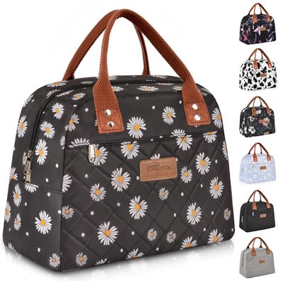 Homespon Isolierte Lunchtasche für Damen und Herren, Kühlertasche für Arbeit