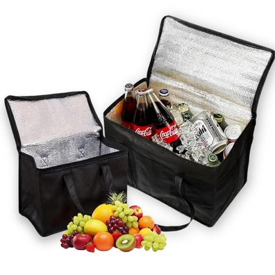 Zhytual 2er Pack Kühltasche Picknicktasche, Isolierbeutel für Camping, Strand