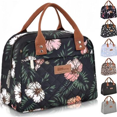 Homespon Isolierte Lunchtasche für Damen und Herren, Cooler Bag