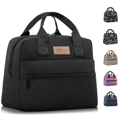 Homespon Isolierte Lunchtasche, wasserdicht, große Kapazität, tragbar für Büro