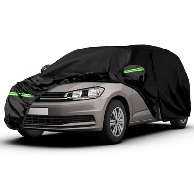 Zwparts Autoabdeckung für VW Touran (2003-2024) - Wasserdichte Vollgarage mit