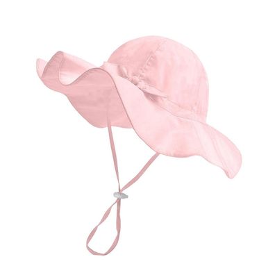 Furtalk Baby Mädchen Sommer Bucket Hat UPF 50+ Sonnenschutz, Rosa, 0-6 Monate