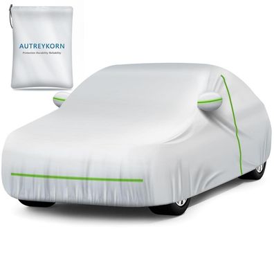 Autreykorn Autoabdeckung 510x190x150 cm - Wasserdicht, UV-Schutz, Winddicht