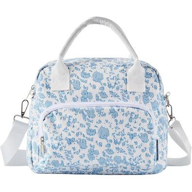 Nanxson Isolierte Kühltasche 12L, Cord Lunch Bag für Damen und Herren, Blau