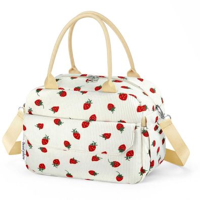 Beautyshow Kühltasche Lunchtasche Isoliert, Verstellbare Schultergurte