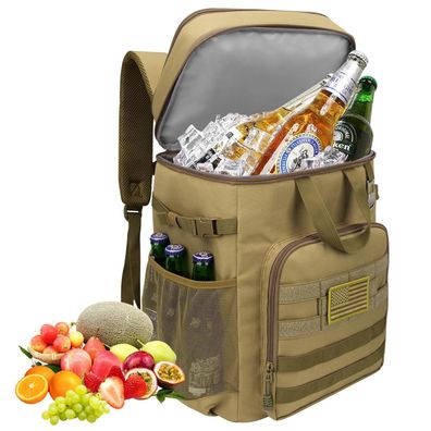Hp hope Kühlrucksack 43L - Isolierte Kühltasche für Camping, Strand, Outdoor