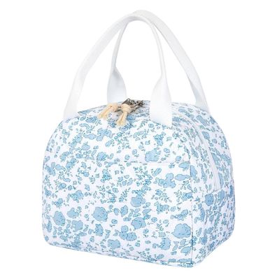 Nanxson 9L Isolierte Kühltasche mit Blumenmuster, wiederverwendbare Lunchtasche