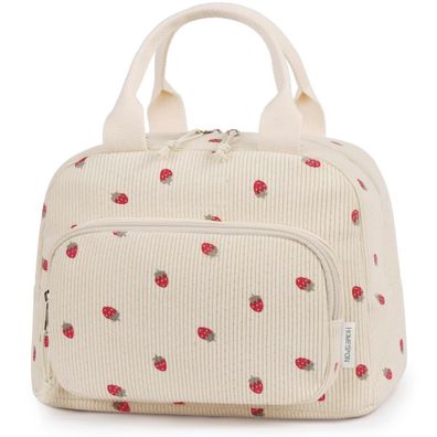 Homespon Isolierte Lunchtasche für Damen und Herren, Tragbare Kühltasche für