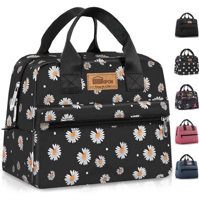 Homespon Isolierte Lunch Bag Kühltasche, Wasserdicht, Großes Fassungsvermögen