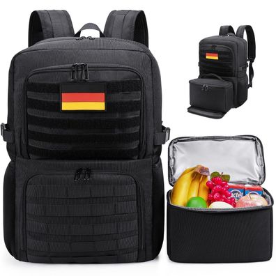 Bertasche 2-IN-1 Laptop Rucksack mit abnehmbarer Kühltasche für 17,3 Zoll