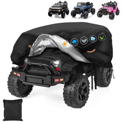 Confutury Elektroautoabdeckung für Kinder, wasserdicht, robust, 600D/900D