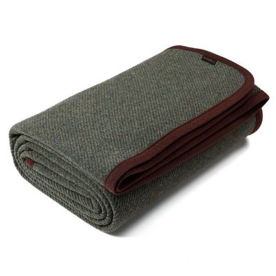 Acushla Merino Wolldecke 160x200 cm - Warme, maschinenwaschbare Kuscheldecke