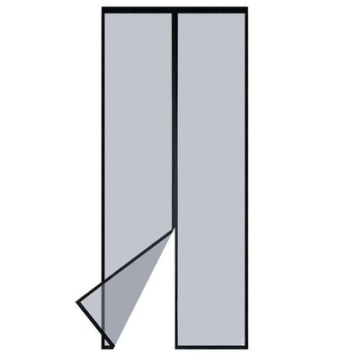 Apalus VP Fliegengitter Tür für Balkontür, 65x200 cm, mit stärkeren Magneten