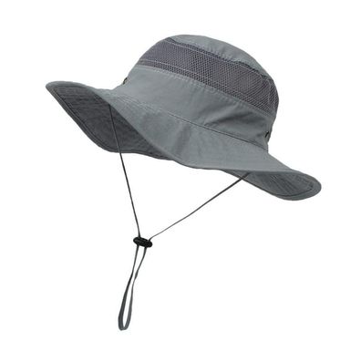 YAMEE Kinder Sonnenhut UV Schutz Fischerhut Mesh, Baby Sommerhut für Mädchen