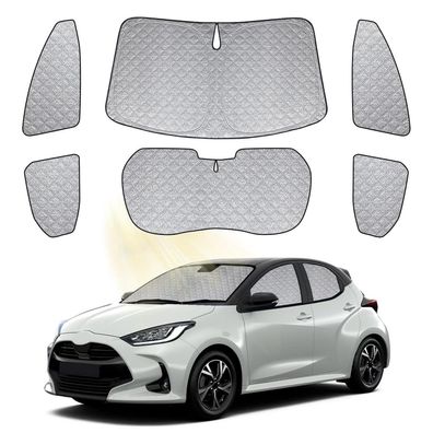 Kswiown Sonnenschutz für Toyota Yaris XP210 (2020-2026) - 6-teiliges Set Front