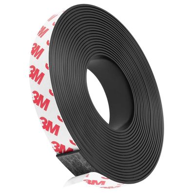 Flintronic Magnetband Selbstklebend 2M, Starker Kleber, Zuschneidbar für